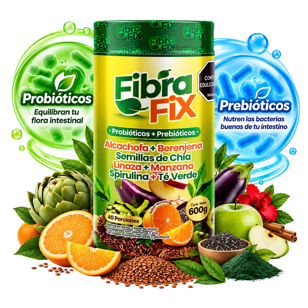 Fibra Fix 600 gramos