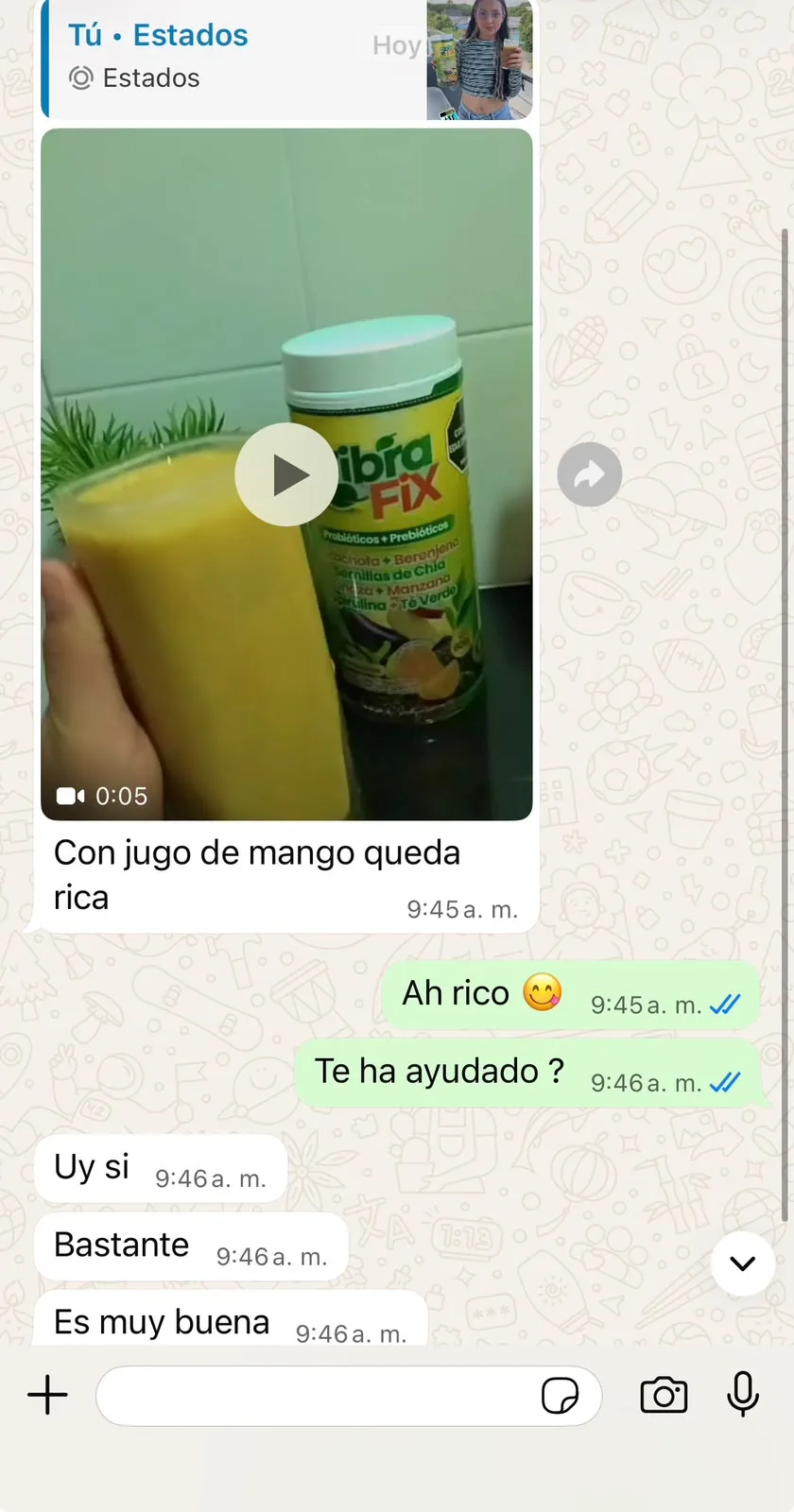 Testimonio de cliente Fibra Fix