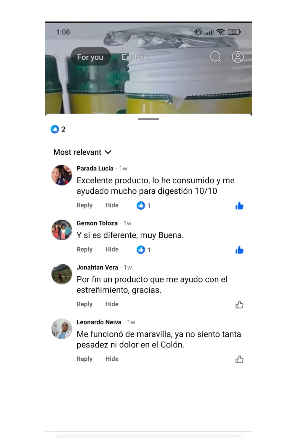 Testimonio de cliente Fibra Fix